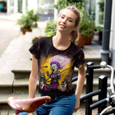 Graffiti Beats Music Lover's Crop Shirt - Beyond T-shirts